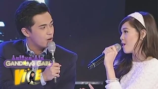 Marlo, Janella sing "All Of Me" on GGV