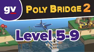 Poly Bridge 2 - Serenity Valley 5-09 Springboard - Walkthrough