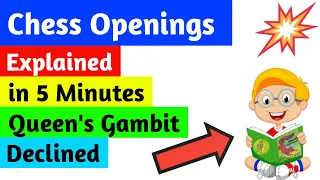 How To Play The Queen's Gambit Declined Explained in 5 Minutes