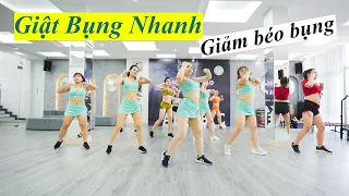 NHẢY AEROBIC GIẬT BỤNG NHANH - ĐÁNH TAN MỠ THỪA | BẢO NGỌC AEROBIC