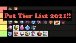 Castle Clash Pet Tier List 2021!!