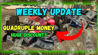 GTA 5 Weekly Update (Quadruple Money & Huge Discounts)