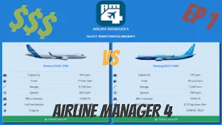 How do I make money on Airline Manager 4? | What planes should I buy? | Ep 1