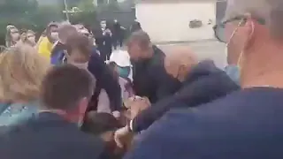 French President Macron Slapped Again