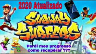 Como recuperar conta no subway surfers 2020(legendado)