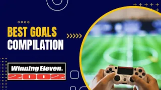 Best goals compilation | Winning Eleven 2002 | PS1