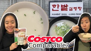 Costco's Korean Beef Bone Soup Broth - Worth It?