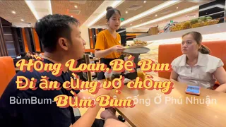 Hồng Loan, Bé Bun đi mua sắm cùng vợ chồng Bùm Bum