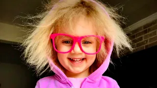 Why It’s Tough to Comb This 4-Year-Old’s Hair