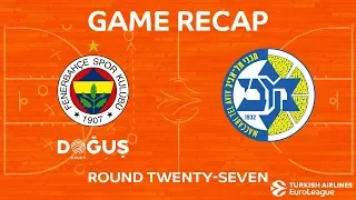 Highlights: Fenerbahce Dogus Istanbul - Maccabi FOX Tel Aviv