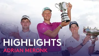 Adrian Meronk Final Round Highlights | 2022 ISPS HANDA Australian Open