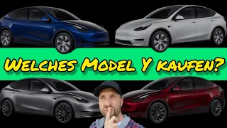 4 Varianten vom Tesla Model Y ! Welche ist nun die Beste für mich? #elektroauto #tesla