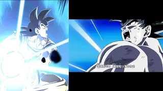 Dokkan VS Anime) LR AGL Goku(Z KAI opening)
