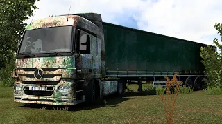 Rebuilding a Mercedes Actros - Abandoned Truck - Euro Truck Simulator 2