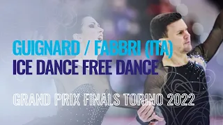 GUIGNARD / FABBRI (ITA) | Ice Dance Free Dance | Torino 2022 | #GPFigure