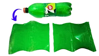 Not everyone knows this Secret of Plastic Bottle - Make a SMOOTH SHEET from a PLASTIC BOTTLE