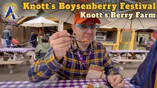 Knott's Berry Farm Annual Boysenberry Festival – Report And Taste Tests