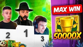 BIG BAMBOO MAX WIN: Top 10 World Record Biggest Wins (Roshtein, Ayezee, Trainwreckstv)