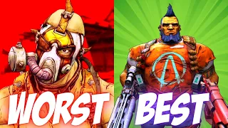 Ranking Borderlands 2 Vault Hunters WORST To BEST