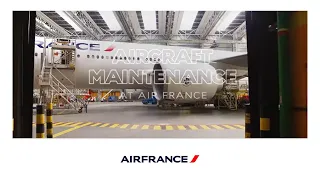 Air France activities: aircraft maintenance