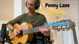 Beatles_Penny Lane_ Melody and Chords for Guitar