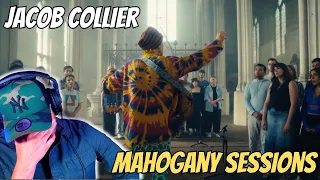 Jacob Collier - Little Blue | Mahogany Sessions | Vocalist From The UK Reacts