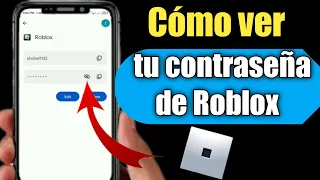 Cómo ver tu contraseña de Roblox en el móvil 2024 |