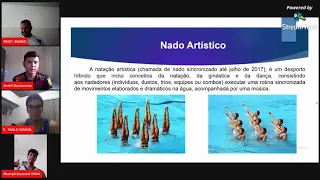 Esportes Aquáticos - Nado artístico e Saltos ornamentais.