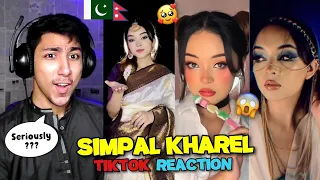 Pakistani Boy Reacts to Simpal Kharel Unbelievable Transition TikTok Videos #8 | Maadi Reacts