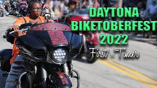 I TOOK A ROAD TRIP TO DAYTONA BIKETOBER FEST 2022 | Kawasaki Vaquero | Motovlog