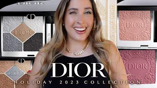 DIOR HOLIDAY 2023 COLLECTION : Review, Demo, Swatches, Comparisons of Eyeshadows, Blushes, Lipsticks