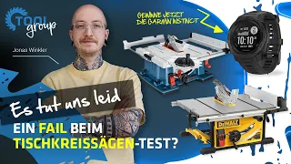 BOSCH, Makita oder DeWalt? Welche TISCHKREISSÄGE überzeugt JONAS WINKLER? || ToolGroup