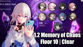 1.2 MoC Floor 10 Clear With Free Characters Only [Honkai: Star Rail]