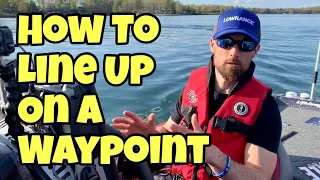 HOW TO LINEUP ON A WAYPOINT - Simple Version