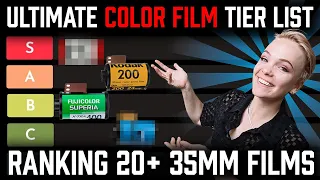 Ranking 35mm Color Films | ULTIMATE Tier List