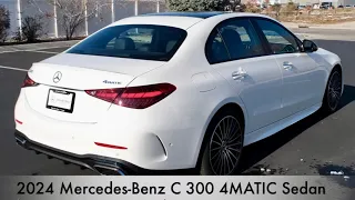 New 2024 Mercedes C 300 4MATIC Sedan Test Drive & Review | Mercedes Lounge