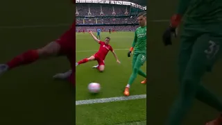 Enderson's goal line clearance against Liverpool | So calm 💯🌟