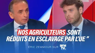 Eric Zemmour sur BFM TV : Il faut supprimer les droits de succession