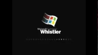 Windows Whistler startup and shutdown sounds in 1080p HD