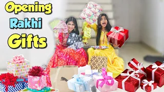 Opening Our Rakshabandhan Gifts💃 *yayyyy*😁