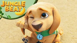 Cute Puppy! | Jungle Beat | Cartoons for Kids | WildBrain Zoo