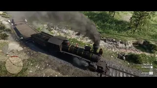 RDR2 unstoppable train💀