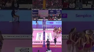 Paola Egonu with a huge spike inside 3 meter line!!! Imoco Conegliano-Vero Volley Monza