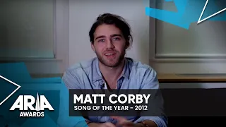 Matt Corby wins Song Of The Year | 2012 ARIA Awards