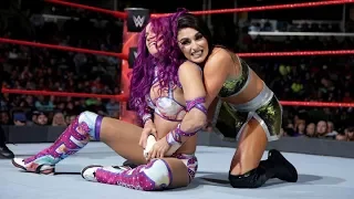 Sasha Bankas and Bayley vs Mandy Rose and Sonya Deville / Jan. 9 2018