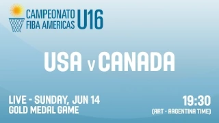 USA v Canada - Gold Medal - 2015 FIBA Americas U16 Championship