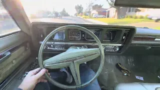1969 Olds 98 455 0 to 60 mph acceleration in Sacramento