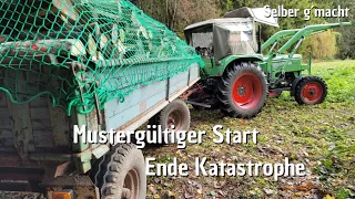 Festgefahren | OHNE Allrad | Forstkette Selbsthilfe