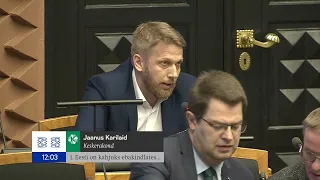 Riigikogu infotund, 25.01.2023