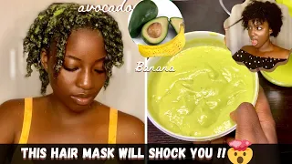 FASTEST WAY TO GROW A HEALTHY HAIR | Avocado and Banana Hair Mask| Massive hair growth